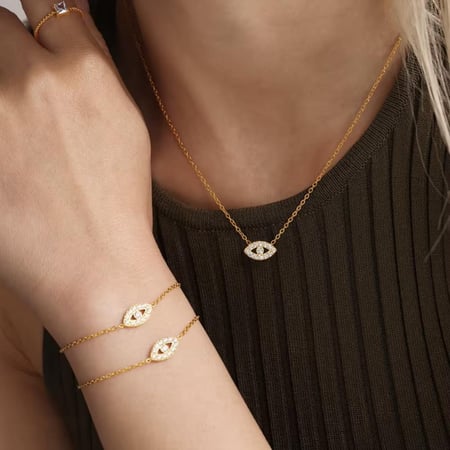 طقم لانا-ذهبي