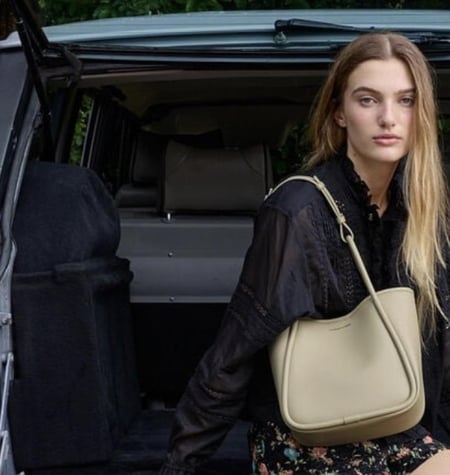 شنطة توبيلار تشارلز اند كيث صغيرة - Mini Tubular