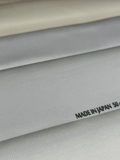 قماش ثوب فاخر صيفي   ( أبيض ثلجي ) نقش