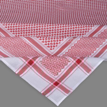 شماغ البسام البصمة نقشة كلاسيكية فاخر من متجر شماغ شوب