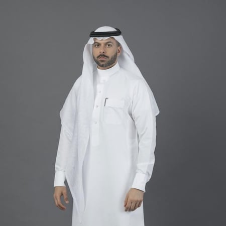 غترة البسام تكنكل افضل غترة بيضاء بأعلي جودة -متجر شماغ شوب