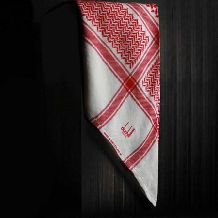 شال دنهل كشميري أحمر بيج - متجر شماغ شوب