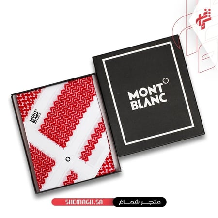 شماغ مونت بلانك الخاص 2025 قطن طبيعي عالي الجودة يجعله أفضل شماغ رجالي