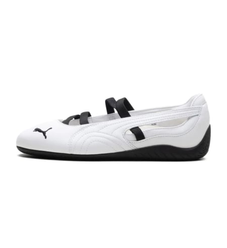 PUMA Speedcat "White" ballet flats