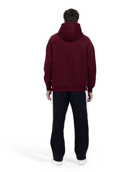 Crimson Oversize Hoodie