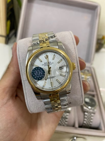 ساعة رولكس ديت جست مقاس 36 درجة اولى
