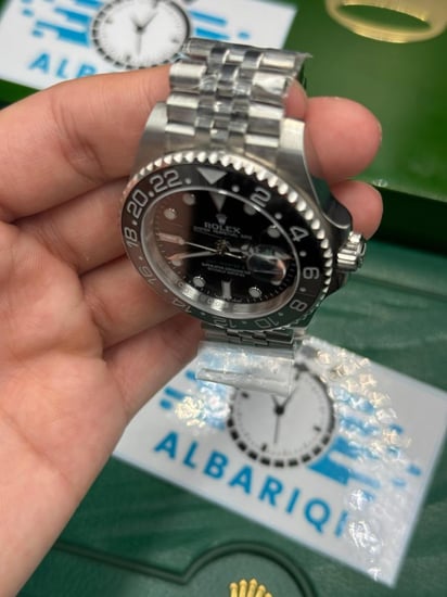 ساعة رولكس بروس واين GMT هاي كوبي