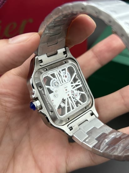 ساعة كارتير سانتوس سكيلتون هاي كوالتي