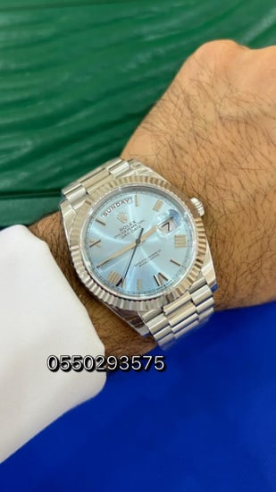 ساعة رولكس داي ديت التيفاني كوبي سويس
