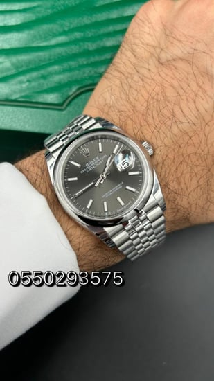 ساعة رولكس ديت جست مقاس 36 كوبي سويس