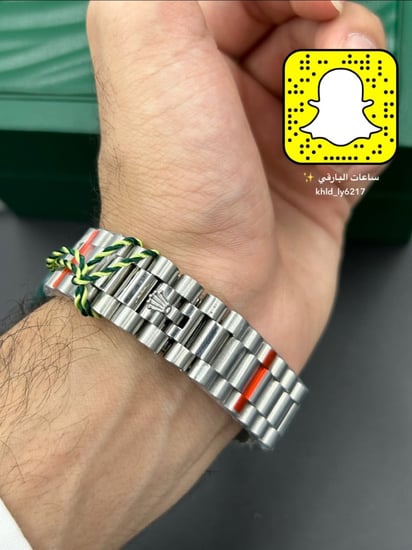 ساعة رولكس أرقام عربية هاي كوالتي