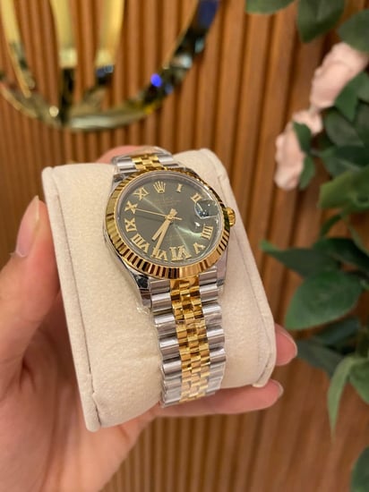 ساعة رولكس ديت جست نسائية كوبي سويس