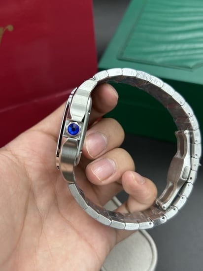 ساعة كارتير سانتوس دو أزرق هاي كوالتي