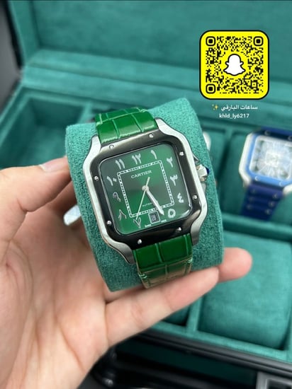 ساعة كارتير سانتوس أرقام عربية هاي كوالتي