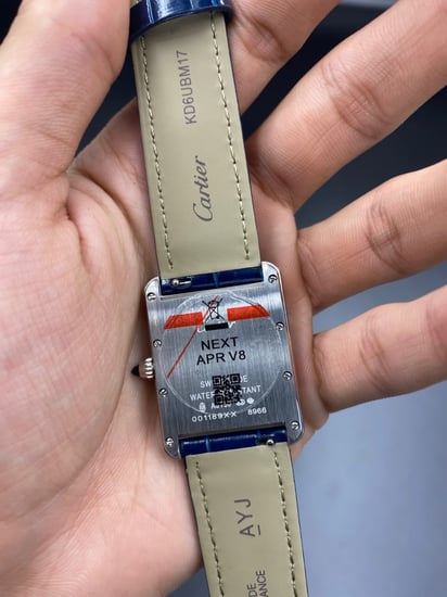 ساعة كارتير تانك موست درجة اولى