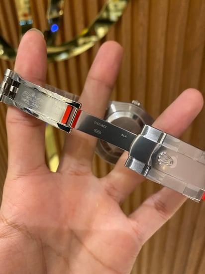 ساعة رولكس ديت جست الاخضر كوبي سويس