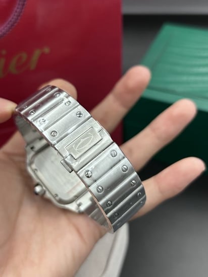 ساعة كارتير سانتوس دو أزرق هاي كوالتي