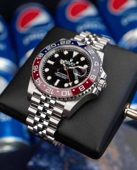ساعة رولكس GMT البيبسي كوبي سويس