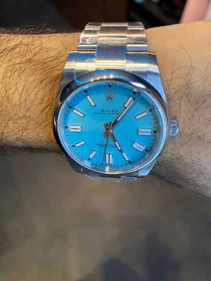 ساعة رولكس أويستر بربتشوال كوبي سويس