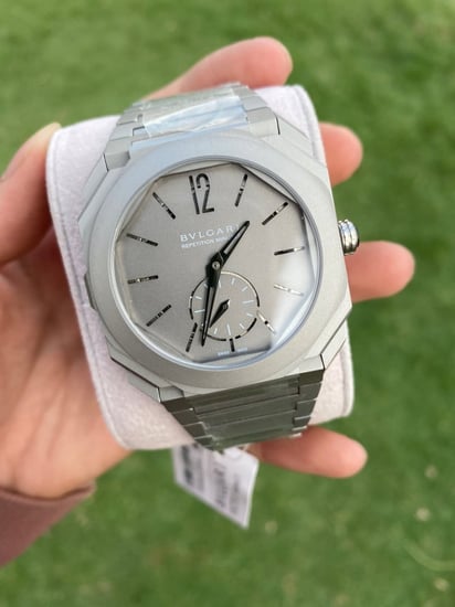 ساعة بولغاري التتانيوم اوتماتيك هاي كولتي