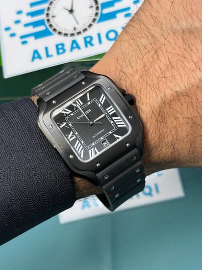 ساعة كارتير سانتوس ربل سوبر كلون