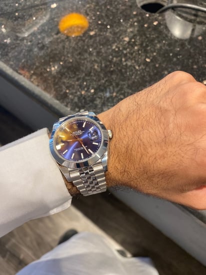 ساعة رولكس ديت جست كوبي سويس