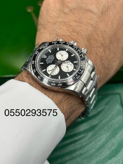 ساعة رولكس ديتونه مكينة مكشوفه كوبي سويس