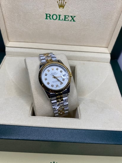 ساعة رولكس ديت جست نسائية الدرجة الاولى