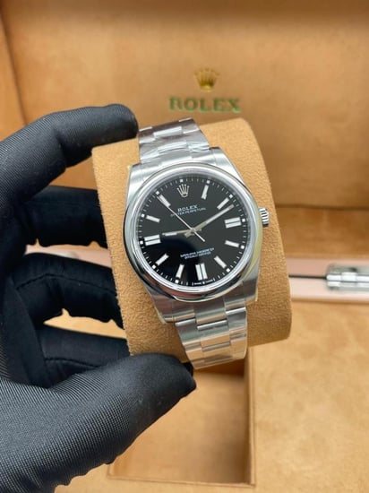 ساعة رولكس أويستر بربتشوال كوبي سويس