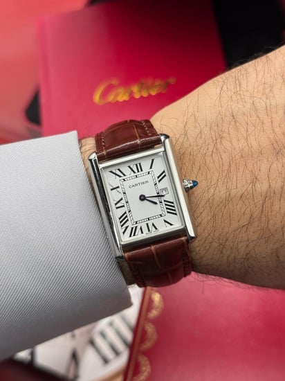 ساعة كارتير تانك هاي كوالتي