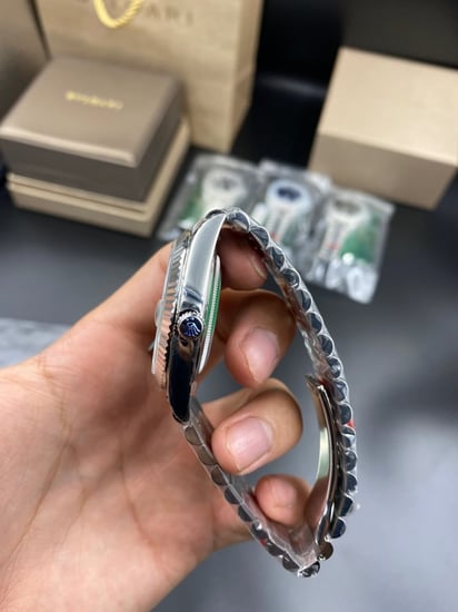 ساعة رولكس داي ديت ميناء أخضر كوبي سويس