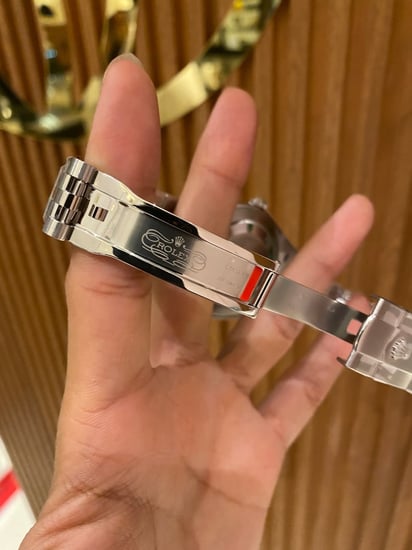 ساعة رولكس ديت جست الاخضر كوبي سويس