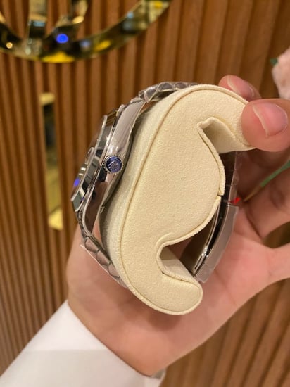 ساعة رولكس ديت جست الاخضر كوبي سويس