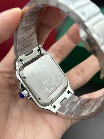 ساعة كارتير سانتوس دو أزرق هاي كوالتي