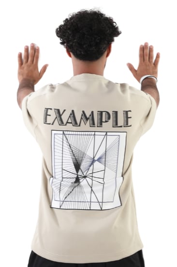 تيشرت اوفر سايز رجالي من تومر