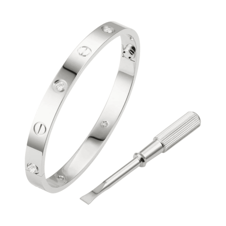 اسوارة كارتير لوف فضي مع مفك