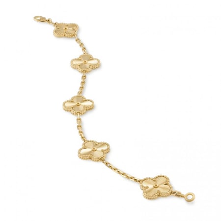 طقم فان كليف الذهبي 4 قطع