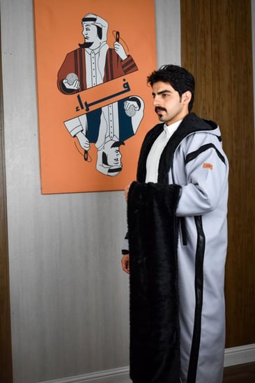 فروة الاصالة لون رصاصي