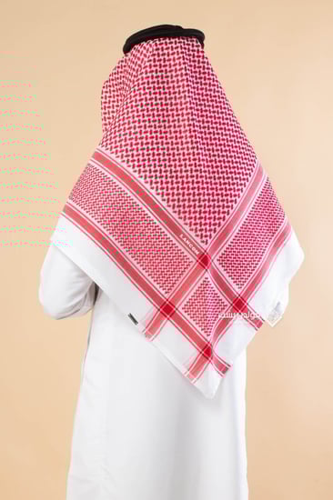 شماغ لانكوم كلاسيك احمر