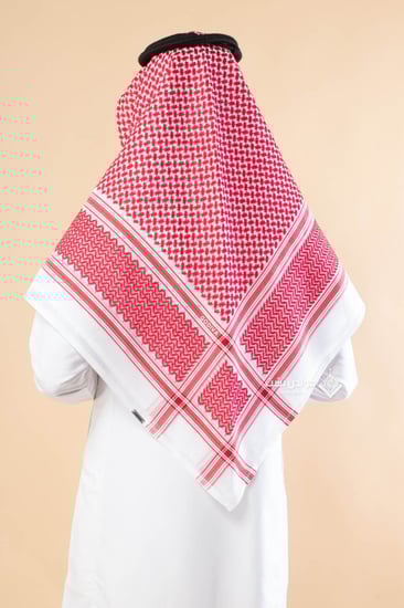 شماغ قوديفا دم غزال انجليزي