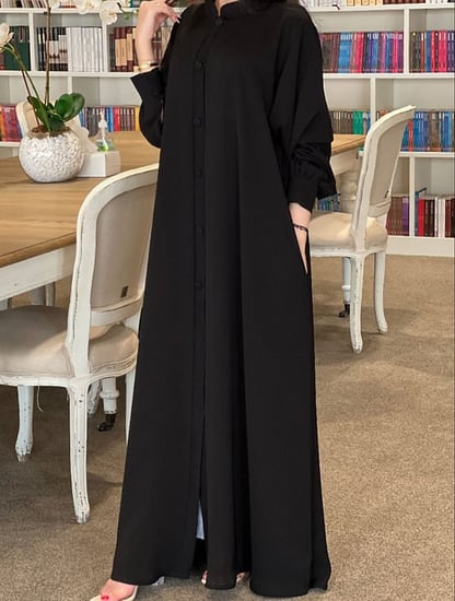 عباية رهف بجيوب مخفيه