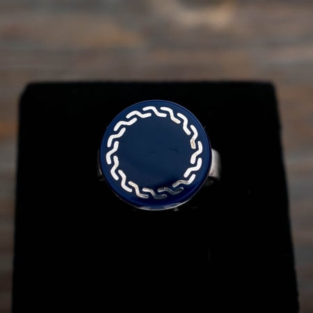 خاتم ملكي مميز - روائع الفضة