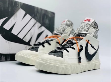 Nike Blazer leather high trainers