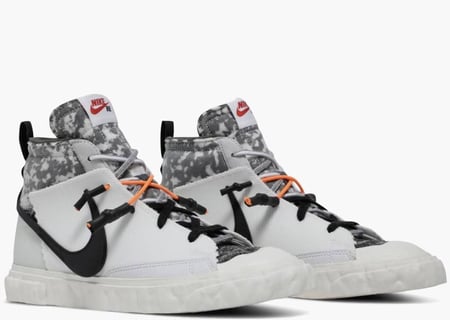 Nike Blazer leather high trainers
