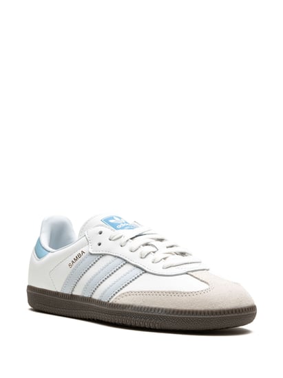 adidas Samba OG White Halo Blue Gum