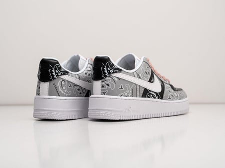 Кроссовки Nike Air Force 1 Skateboard Shoes Men Low-Top Black White Pink