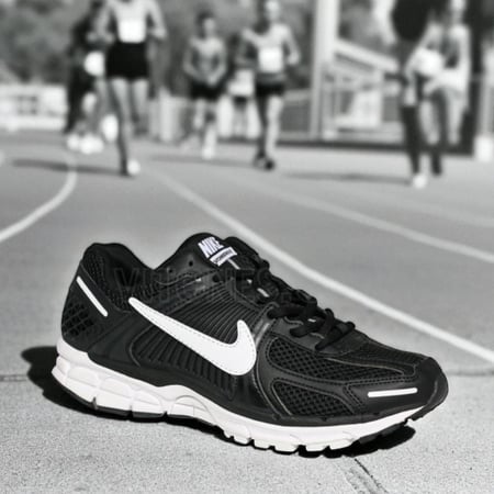 نايكي زووم فوميرو Кроссовки Nike Zoom Vomero 5 Black / White 5