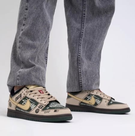 Nike Dunk Low "Stussy Beemer ，Size 36-45 ，