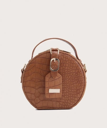 شنطة ساتشل/ بني✨