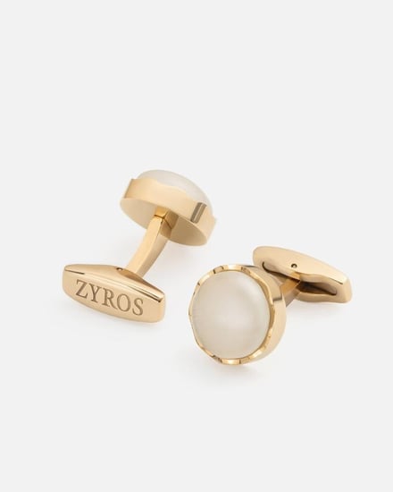 كبك رجالي بتصميم فاخر بلون ذهبي